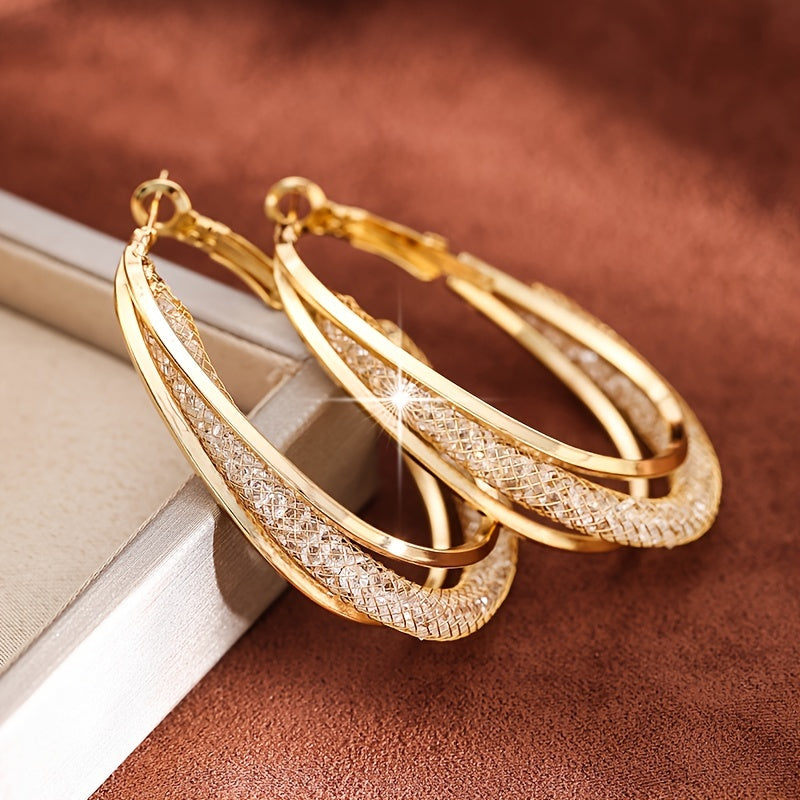 Lymphatic fashion Oval Earrings（Limited Time Discount 🔥 Last Day）